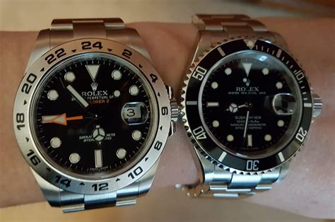 rolex explorer 216570 vs submariner|Rolex explorer ii 216570 price.